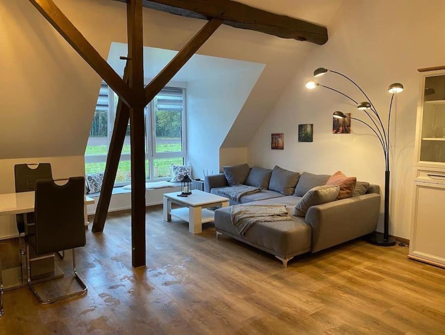 Wunderschoene Ferienwohnung Auf Dem Bauernhof Гревен Екстериор снимка